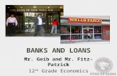 Banks and loans
