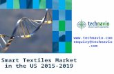 Smart Textiles Market in the US 2015-2019