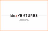 kbs+ Ventures Fellows #3: Building a Business - Product/Marketing