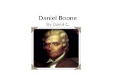 Daniel Boone Kentucky David C.