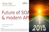 Future of SOA & Modern APIs