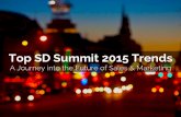 SiriusDecisions Summit 2015 Trends - A Journey into the Future of Sales & Marketing