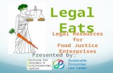 Fall 2014 final legal eats slides (11.22.2014)