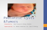 Cysts and tumors in pediatric dentistry