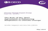 Role of 2015 Agreement in Enhancing Adaptation to Climate Change OECD Climate Change Export Group Paper 2015-1