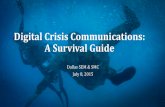 Digital Crisis Communications: Case Studies and Tips - July 2015