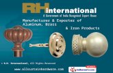 Aluminum Finials by R. H. International, Moradabad