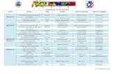 Kalilangan Festival  2015 Schedule of Events MATRIX
