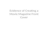 Evidence of creating a movie magazine