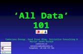 'All Data' 101 - Good Sense Data