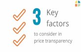 3 Factors a Price Transparency Tool Must Incorporate