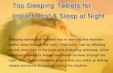 Sleeping tablets