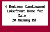 4 Bedroom Candlewood Lakefront Home for Sale | 20 Musnug Rd
