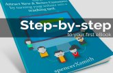 Step-by-step to your first eBook