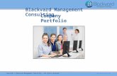 Blackvard Management Consulting Corporate Profile