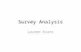 Survey analysiss