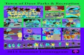 2015 Town of Dyer Parks and Recreation Summer Leisuregram