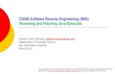 Reversing and Patching Java Bytecode