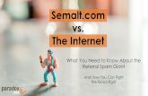 Semalt.com vs. The Internet