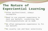 Class 5 experiential learning and reflective practice  for july 7, 2015 class