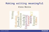 Making Writing Meaningful (II)