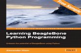 Learning BeagleBone Python Programming - Sample Chapter