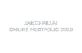 Jared pillai portfolio 2013