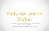 Flats for sale in dubai