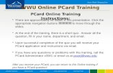 Pcard training