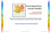 Instapoetry: Pariring photography with poetry on Instagram