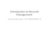 INTRODUCTION TO RECORDS