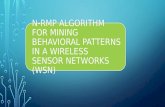 Wireless sensor network Apriori an N-RMP