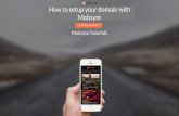 How to setup your domain with mobsyte