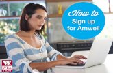 How To: Sign Up for Amwell (web)