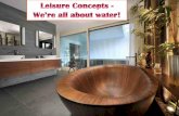 Types of Bathtubs by Leisure Concepts