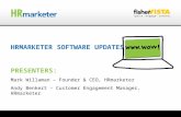 HRmarketer Software Upgrades