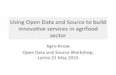 Open Data in the agrifood sector