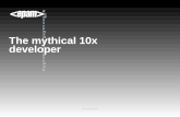 The Mythical 10x developer JDD 2014