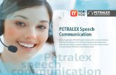 Petralex Speech Communication (EN)