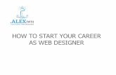 How to start your career as a Web Designer