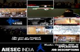 Job role document AIESEC India Member Committee 2015-16