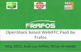 Openstack based WebRTC PaaS - Kamailio World 2015