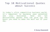 10 Motivational Quotes About Success | Avery Eisenreich