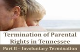 Termination of Parental Rights in Tennessee: Involuntary Termination