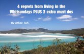 4 regrets from living in the Whitsundays plus 2 more must dos