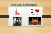 Imam Ali’s Biography