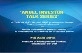 IMS Event-Talk Series on Angel Investment