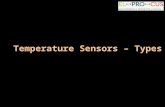 Temperature Sensors – Types