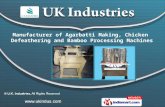 Agarbatti & Bamboo Stick Making Machines by U.K. Industries, Bengaluru