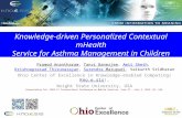 Knowledge-driven Personalized Contextual mHealth Service for Asthma Management in Children